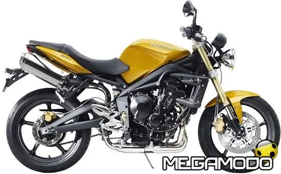 Triumph Street Triple Scorched Yellow
