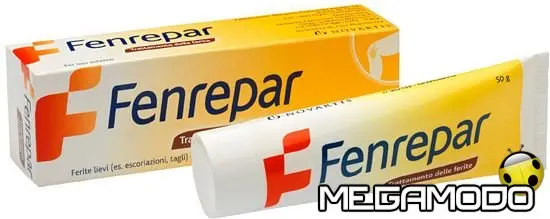 Fenrepar, trattamento delle ferite lievi