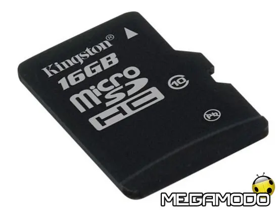Kingston Digital MicroSDHC Class 10 da 16GB