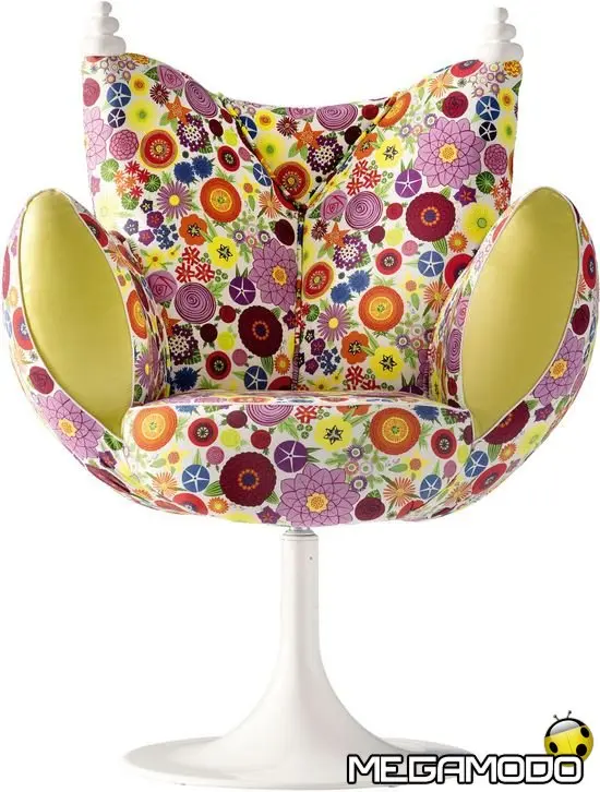 Baboll, la poltrona di Altamoda Italia vestita Ken Scott