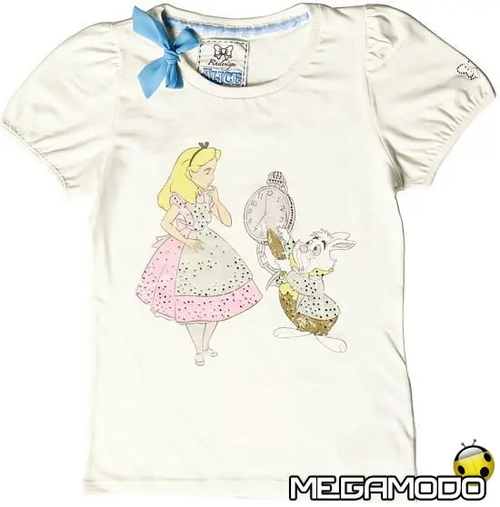 Alice nel paese delle Meraviglie, la T-shirt