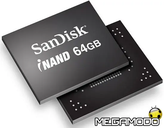 SanDisk iNAND embedded da 64GB