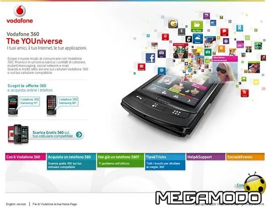 Vodafone 360 su 10 nuovi cellulari