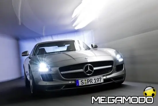 Mercedes-Benz SLS AMG, anteprima al pubblico