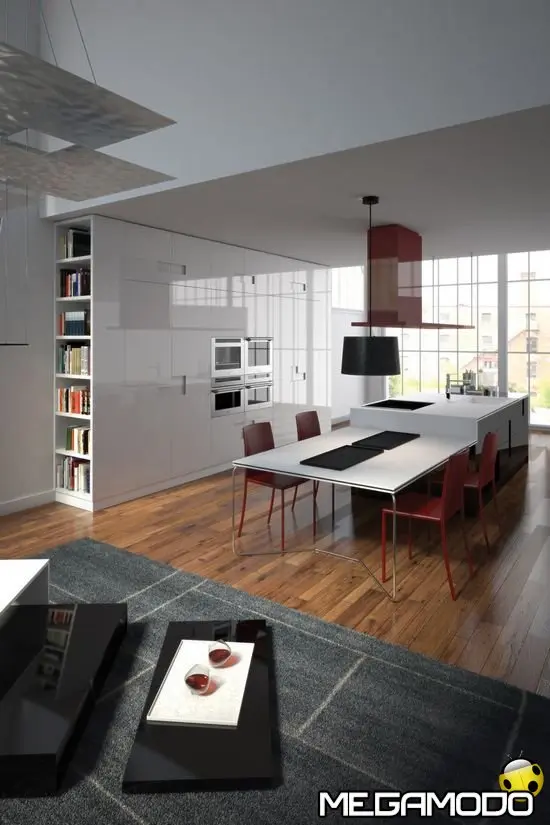 Ernestomeda Carrè, nuovissima cucina firmata da Marc Sadler