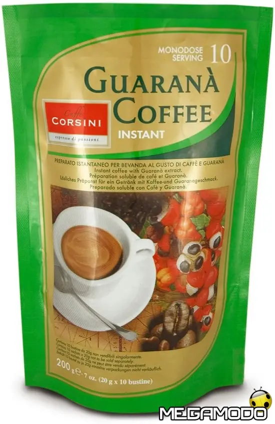 Caffè Corsini, guaranà per l'energia