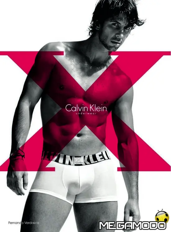 Fernando Verdasco testimonial di Calvin Klein Underwear