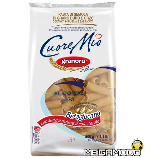 Pasta Granoro Cuore Mio, l'orzo contro il colesterolo