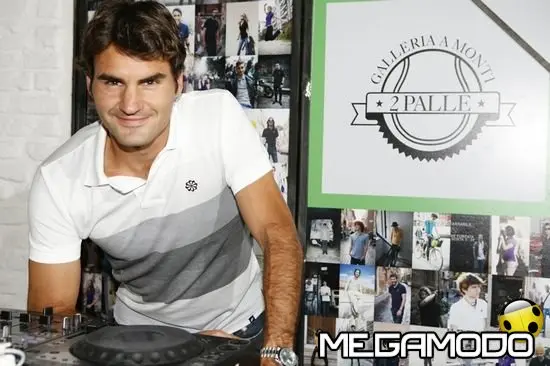 Roger Federer ha inaugurato il temporary space di Nike Sportswear