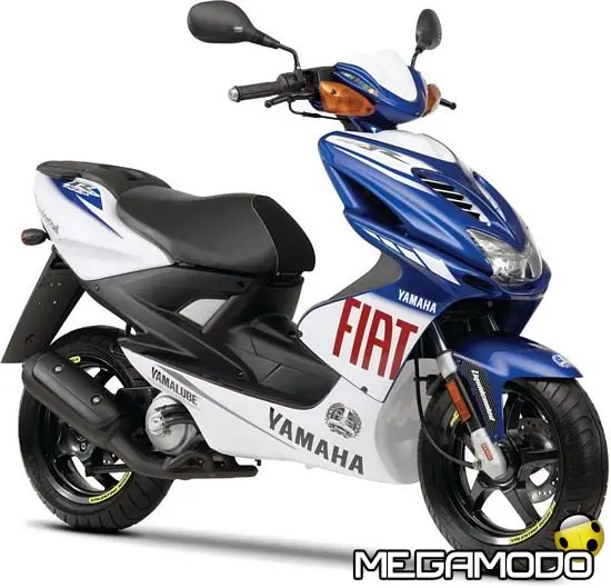 Scooter Aerox Fiat Yamaha Team Race Replica