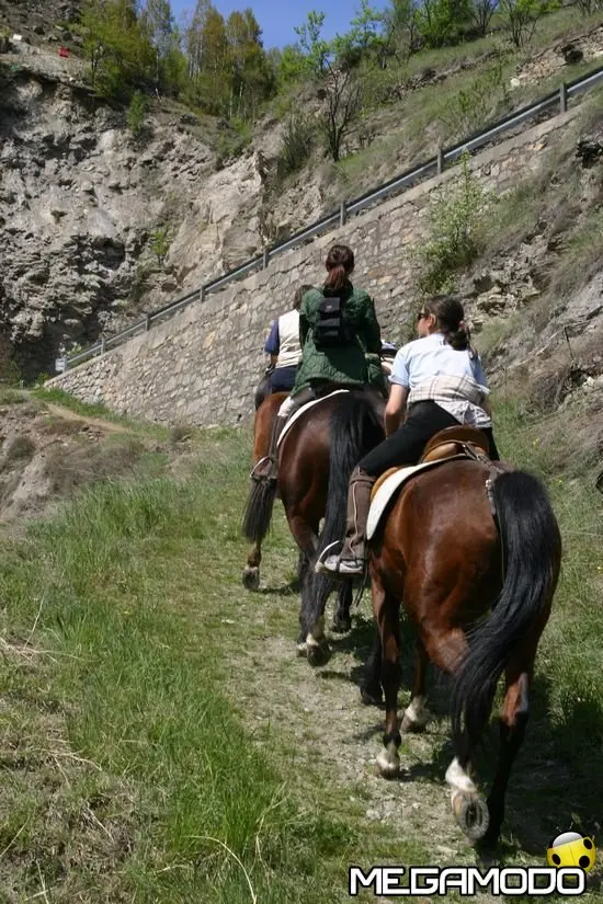 A cavallo nel Gran Paradiso