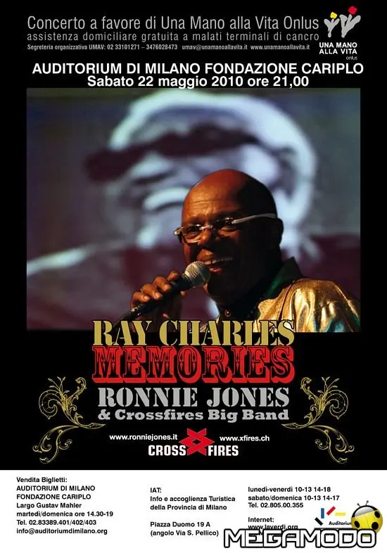Ray Charles Memories, lo spettacolo teatrale