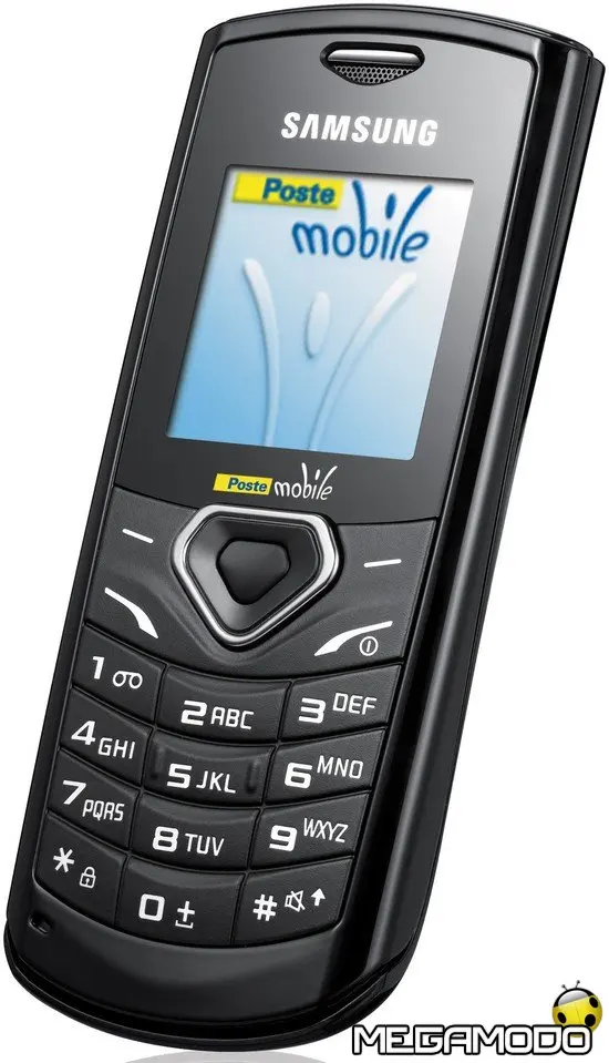 Samsung E1170 - PM 1003, terzo cellulare PosteMobile