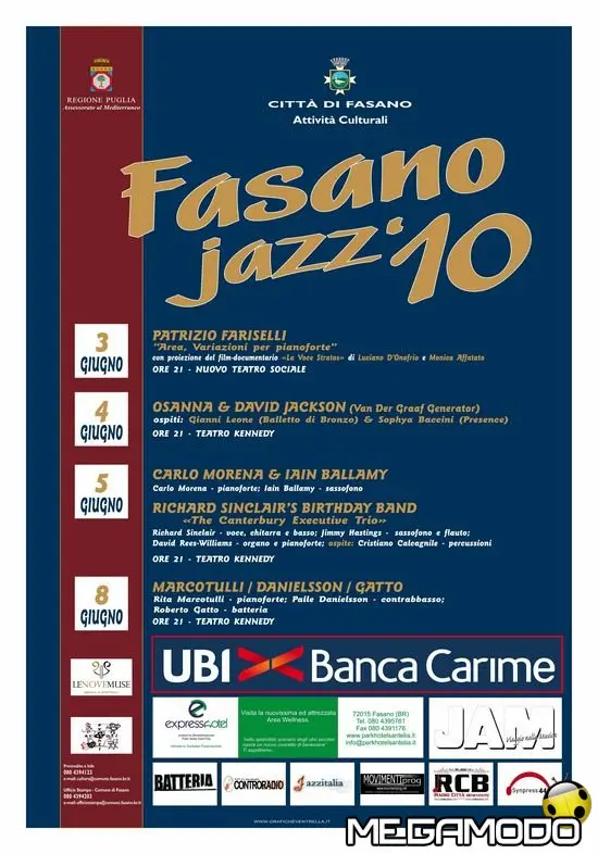 Fasano Jazz, da Canterbury arriva Richard Sinclair