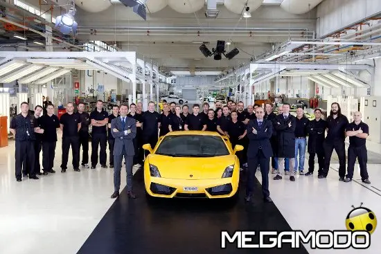 Lamborghini Gallardo numero 10.000, nuovo record