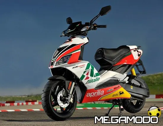 Aprilia SR 50 replica SBK Aprilia Alitalia 
