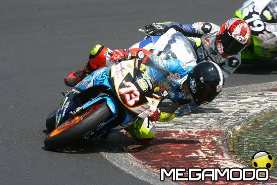 Manuel Tatasciore secondo sul podio a Vallelunga