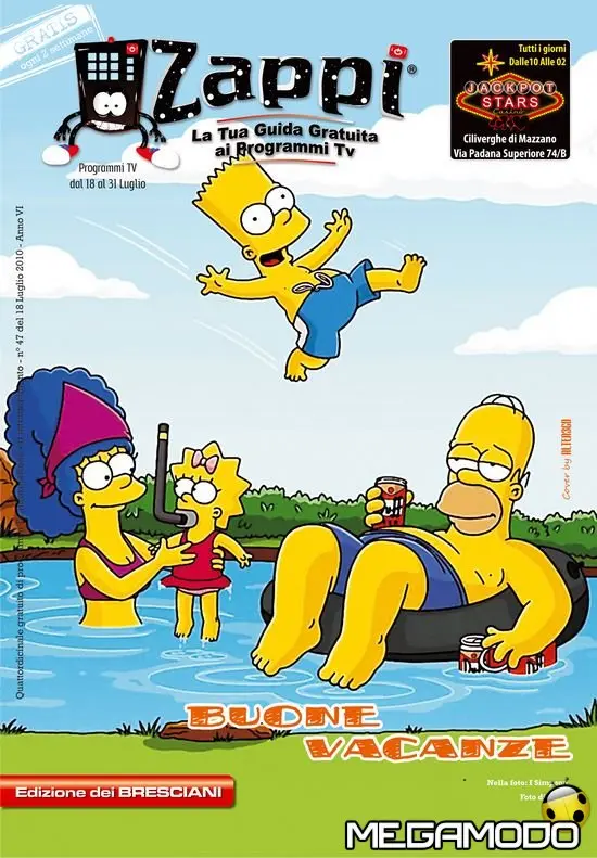 Zappi, un saluto dietetico per le vacanze