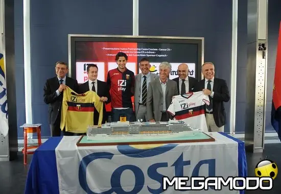 Costa Crociere e Genoa Fc, insieme per la stagione 2010/11  