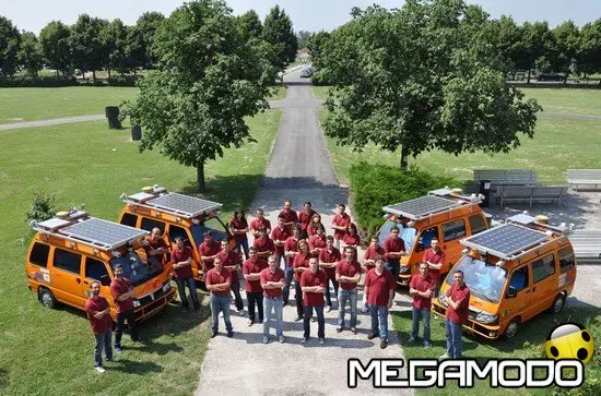 4 Piaggio Porter Electric Power al raid Overland Italia-Cina