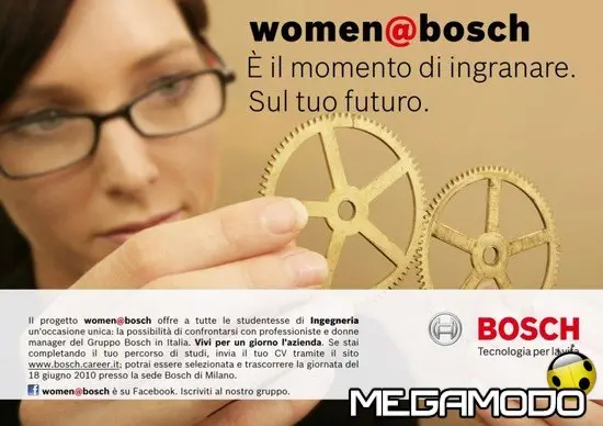 Bosch in rosa con women@bosch