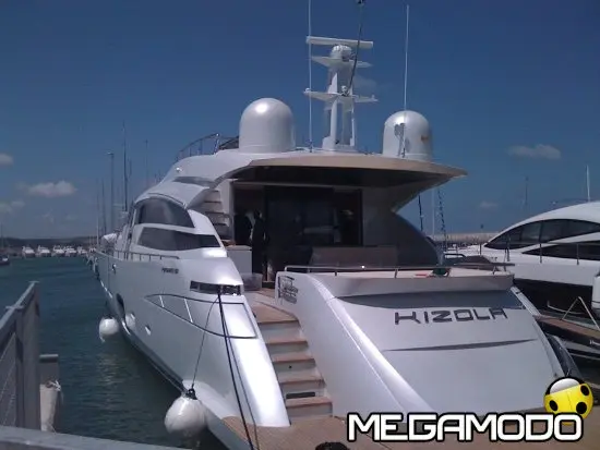 Il nuovo Pershing '92 avvistato a Fano