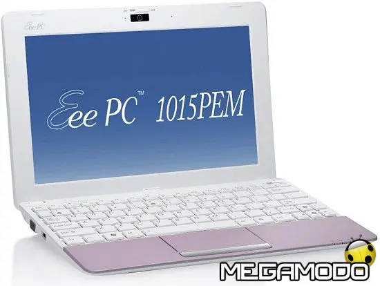 ASUS Eee PC 1015PEM, primo con dual core Intel Atom N550