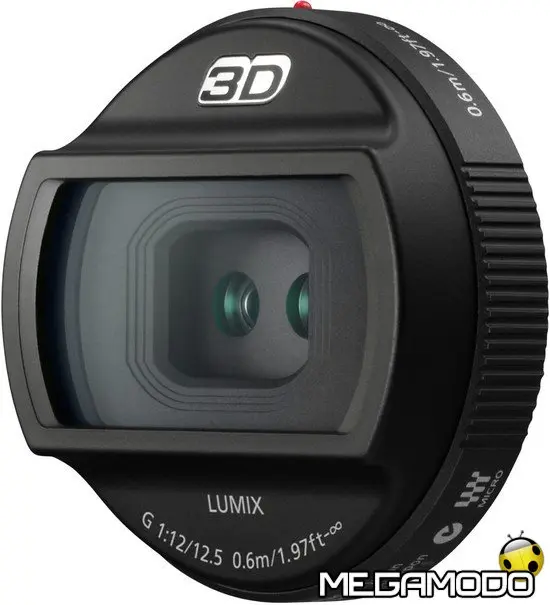 Lumix G 12.5mm / F12 (H-FT012), obiettivo 3D 