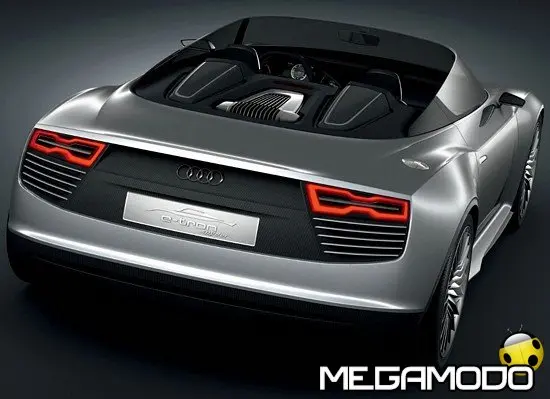 Audi e-tron Spyder, sportiva con trazione ibrida plug-in