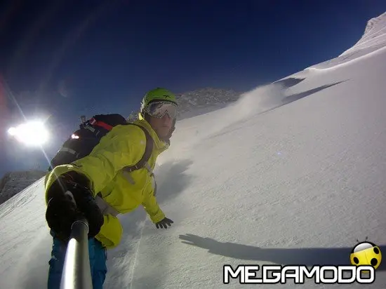 Max Zipser nel team Free Ski Mountaineering di Salewa