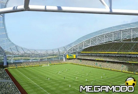 Aviva Stadium di Lansdowne Road a Dublino con ADT