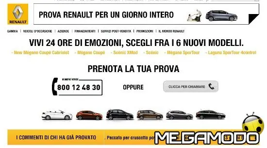 Renault continua con la Grande Prova