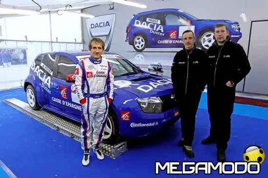 Dacia Duster "Ice" e Alain Prost