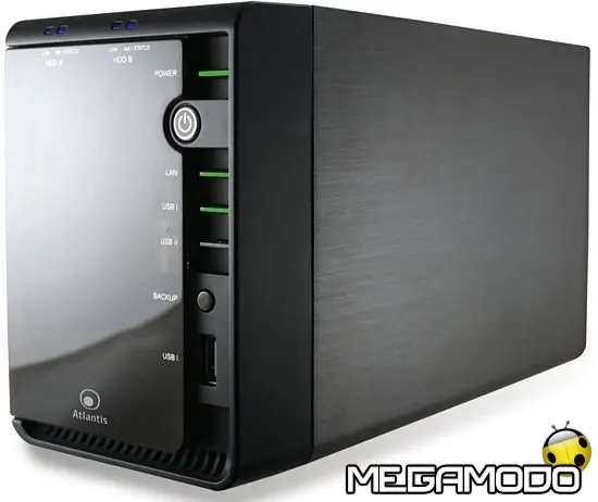 Atlantis DiskMaster G502D, storage a doppia baia