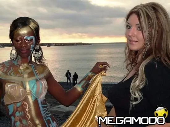 Sestri Levante, successo per il Body Art di Natali Grunska