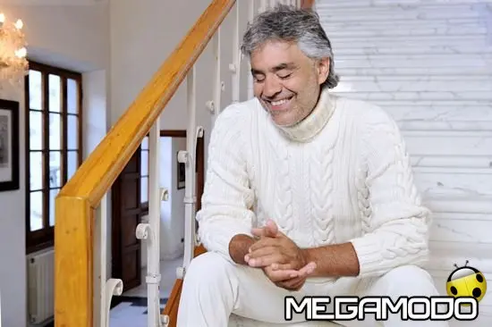 Andrea Bocelli presenta il suo ultimo lavoro, Notte Illuminata