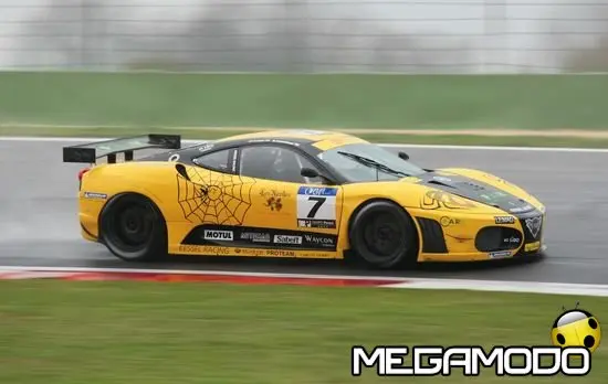 Giornata di pioggia sulle prove della “6 0re di Vallelunga”