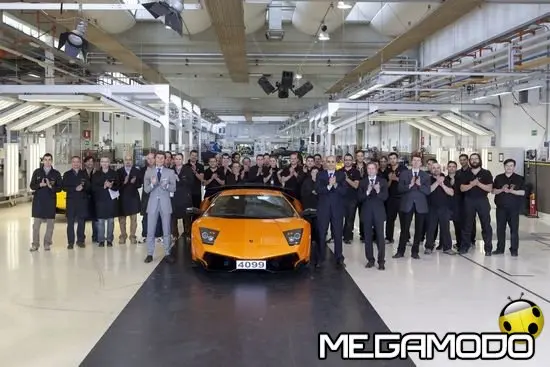 Esce di scena la Lamborghini Murciélago