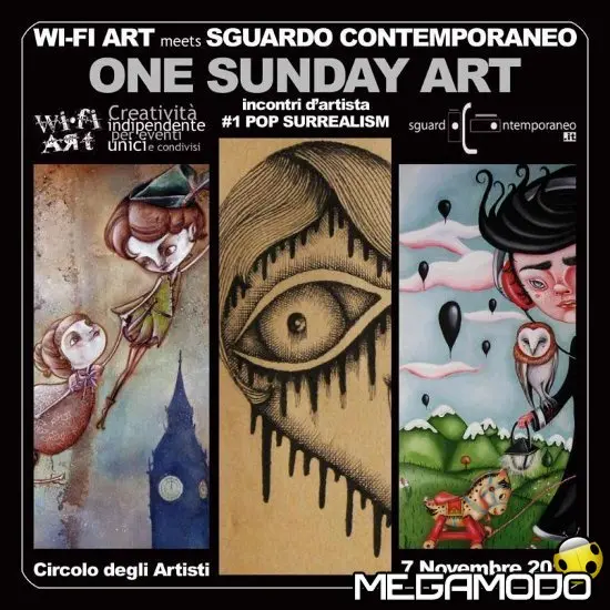 One Sunday Art, prossimamente al Circolo degli Artisti