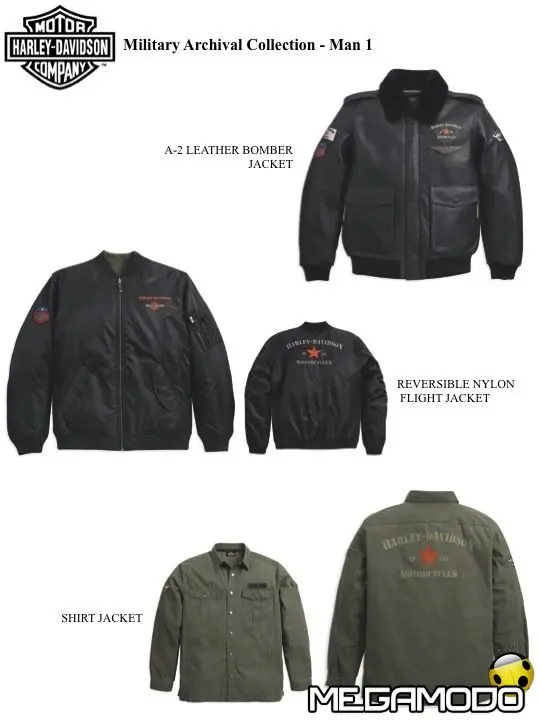 Harley-Davidson presenta la collezione Military Archival