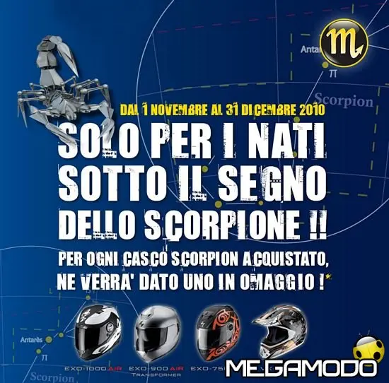 Scorpion-Exo premia i nati sotto il segno dello Scorpione