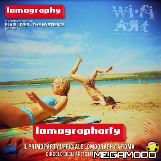 Lomographarty, primo party ufficiale Lomography a Roma