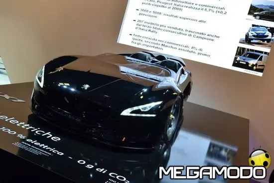 Peugeot EX1, un regalo per i 200 anni