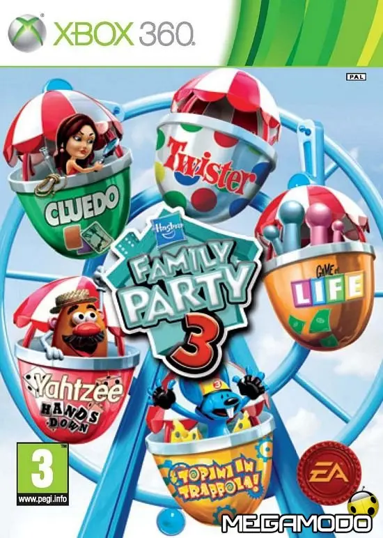 Family Game Party 3, i giochi da tavolo prendono vita