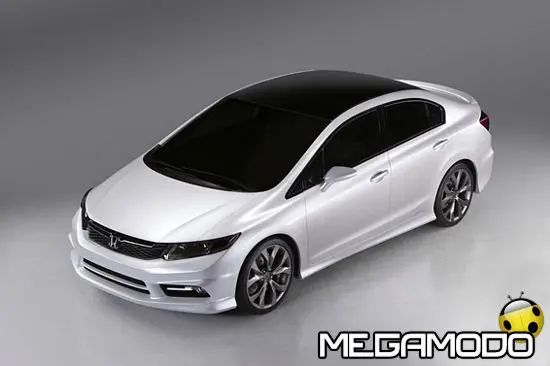 Nuova Honda Civic Si Coupé e Civic Sedan 2012