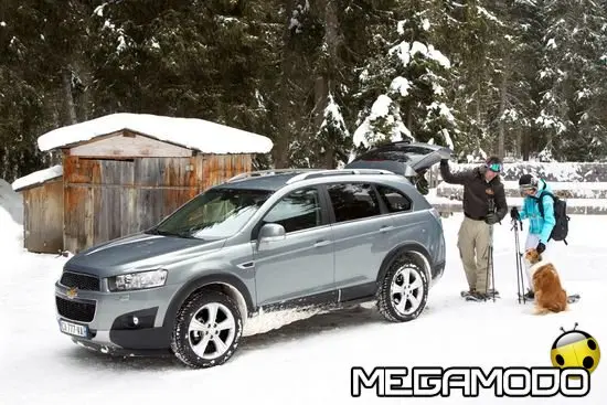 Nuova Chevrolet Captiva, pieno di potenza e funzionalità 