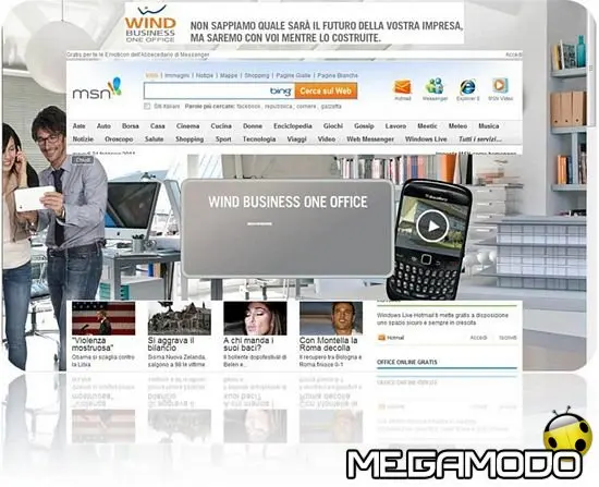 Nuova home page e nuovo logo per MSN