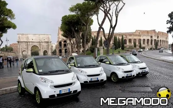 Smart official car della XVII Maratona di Roma