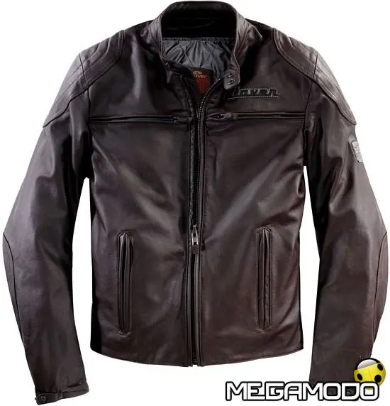 Clover Bullet, giubbotto in pelle dal taglio fashion