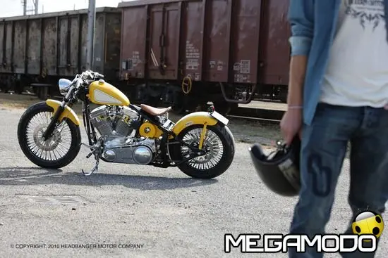 Headbanger in show ai Motodays 2011